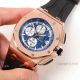 Imitation Audemars Piguet 44MM Rose Gold Blue Dial Watch Men's (4)_th.jpg